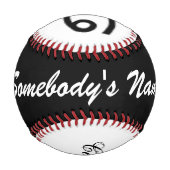 Cancer Zodiac Symbol Standard von Kenneth Yoncich Baseball (Rückseite)