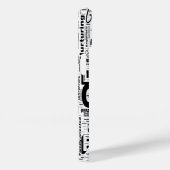 Cancer Zodiac Word Cloud Inspiration Phone Case (Rückseite / Rechts)