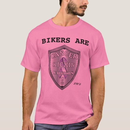 Cancerkickinwarriors-Logo-GROSS, IWD, RADFAHRER T-Shirt (Vorderseite)