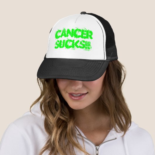 CANCERSUCKS!! TRUCKERKAPPE (Beispiel)
