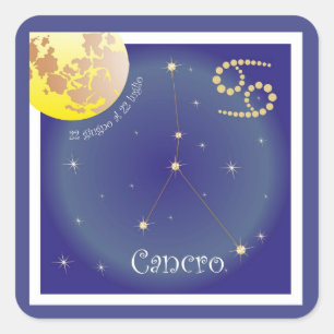 Cancro 22 giugno al 22 luglio Aufkleber