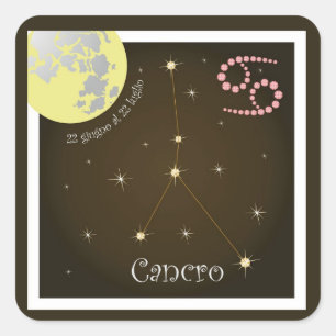 Cancro 22 giugno al 22 luglio Aufkleber