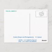 CANCUN #10 POSTCARD POSTKARTE (Rückseite)