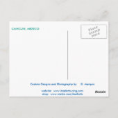 CANCUN #17 POSTCARD POSTKARTE (Rückseite)