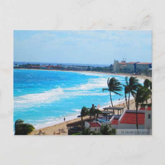 CANCUN #19 POSTKARTE (Vorderseite)