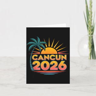 Cancun 2026 Familienurlaub & Freunde Gruppe Karte