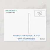 CANCUN #4 POSTCARD POSTKARTE (Rückseite)