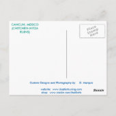 CANCUN #7 POSTCARD POSTKARTE (Rückseite)