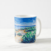 Cancun Beach farbenfroh und frisch Kaffeetasse (VorderseiteRechts)