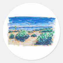 Cancun Beach farbenfroh und frisch