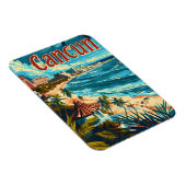 Cancun Beach Magnet (Rechte Seite)