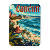 Cancun Beach Magnet (Vertikal)