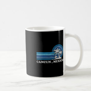 Cancun Beach Mexico Family Sommerurlaub Vintag Kaffeetasse