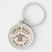 Cancun Beach Mexico | Paradise Mexican Caribbean Schlüsselanhänger (Vorne)