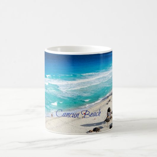 Cancun Beach, Mexiko Kaffeetasse (Mittel)