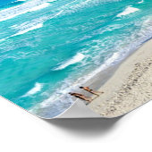 Cancun Beach, Mexiko Poster (Ecke)