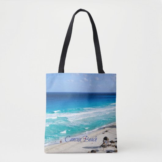 Cancun Beach, Mexiko Tasche (Vorderseite)