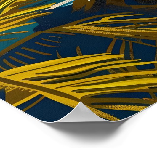 Cancun Beach Poster (Ecke)