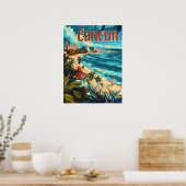 Cancun Beach Poster (Küche)
