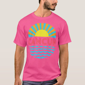 Cancun Beach Sun and Waves T-Shirt