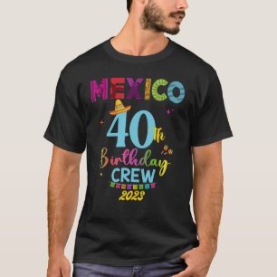 Cancun Birthday Girl 30. 50. Party Mexico Matchi T-Shirt