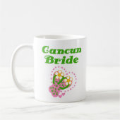 Cancun-Braut Kaffeetasse (Links)
