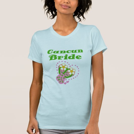 Cancun Bride T-Shirt (Vorderseite)
