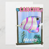 Cancun Briefpapier (Vorne/Hinten)