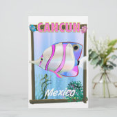 Cancun Briefpapier (Stehend Vorderseite)