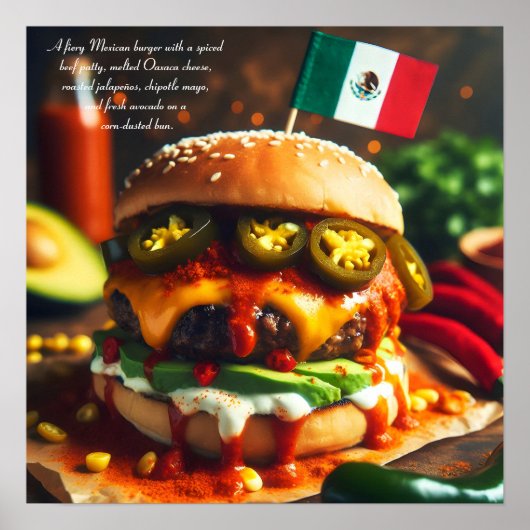 Cancun Chipotle Crave Poster (Vorne)