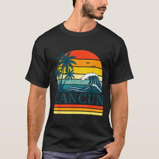 Cancun Holiday Christmas Trip Vacation Matching T-Shirt (Vorderseite)