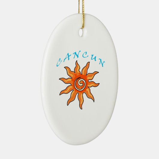 Cancun Keramik Ornament (Rechts)