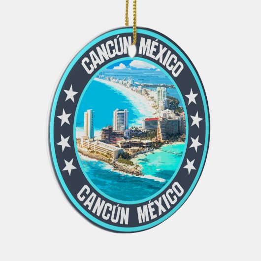 Cancún Keramik Ornament (Rechts)