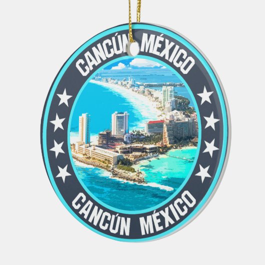 Cancún Keramik Ornament (Links)