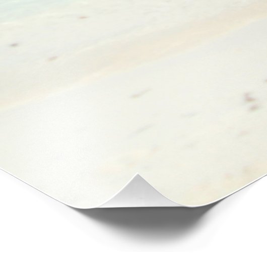 Cancun Lagoon Fotodruck (Ecke)