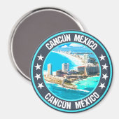Cancún Magnet (Vorderseite/Rückseite)