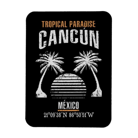 Cancún Magnet (Vertikal)