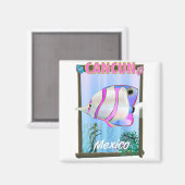 Cancun Magnet (Vorderseite/Rückseite)