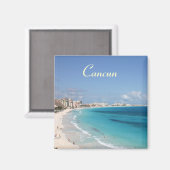 Cancun-Magnet Magnet (Vorderseite/Rückseite)