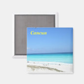 Cancun-Magnet Magnet (Vorderseite/Rückseite)