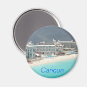 Cancun-Magnet Magnet (Vorderseite/Rückseite)