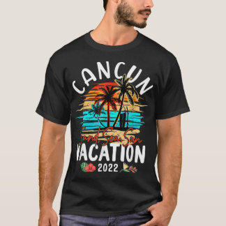 Cancun Meico Vacation 2022 Matching Family Group  T-Shirt