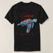 Cancun Meico Watercolor Sea Turtle Pullover (Design vorne)