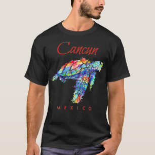Cancun Meico Watercolor Sea Turtle Pullover