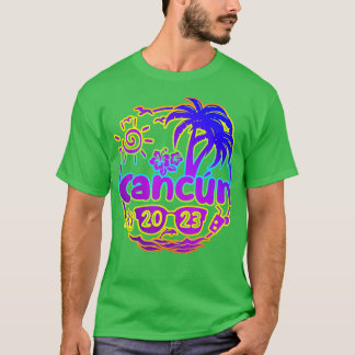 Cancun Mexico 2023 Sommerurlaub Hawaii Beach Su T-Shirt