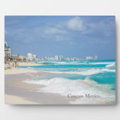 Cancun Mexico Beach Fotoplatte (Vorderseite)