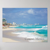 Cancun Mexico Beach Poster (Vorne)