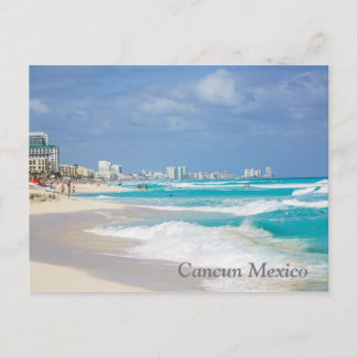 Cancun Mexico Beach Postkarte