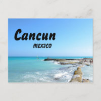 Cancun Mexico Beach Resort Clear Ocean Water