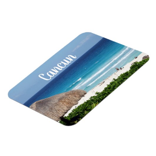 Cancun Mexico Beach Resort Magnet (Linke Seite)
